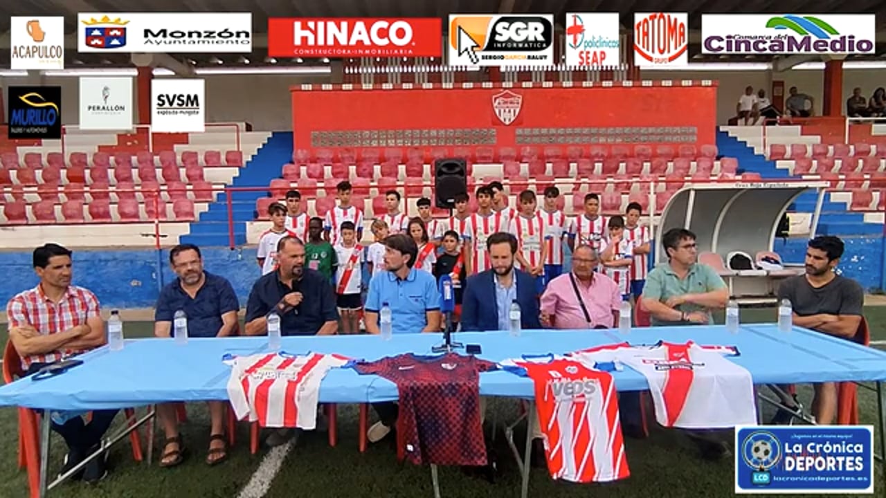 LA SD HUESCA Y EL FÚTBOL DE MONZÓN FIRMAN UN ACUERDO DE COLABORACIÓN