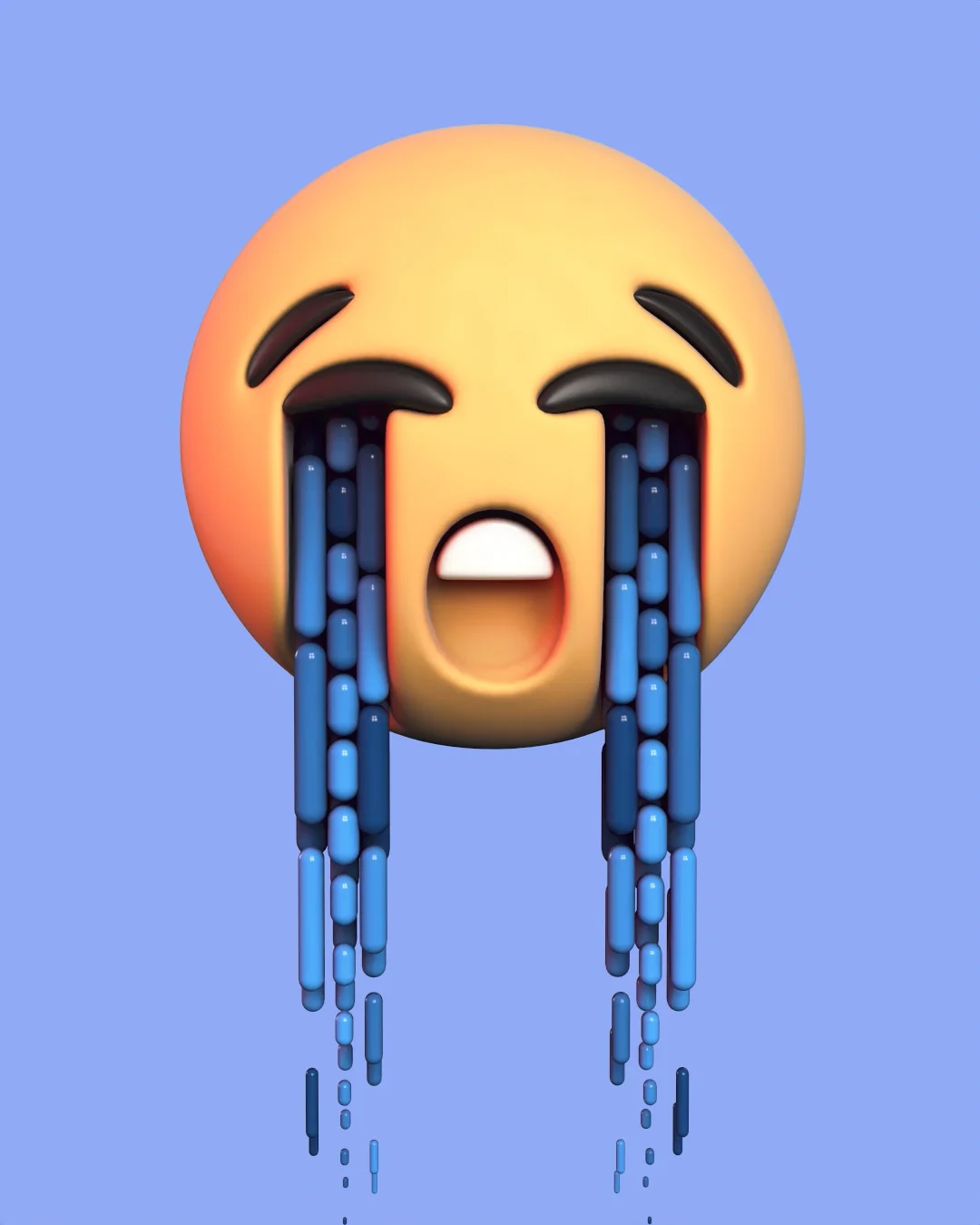 animated crying emoticon