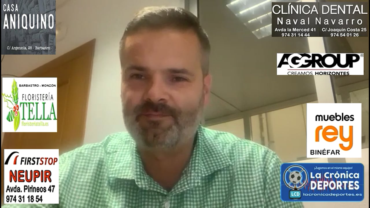 MOISÉS GUTIÉRREZ (Entrenador Sariñena) CD Sariñena 2-2 CD La Almunia / Vuelta Semifinal playoff ascenso a Tercera "Análisis de la eliminación por el ascenso y resumen de la temporada para el CD Sariñena"