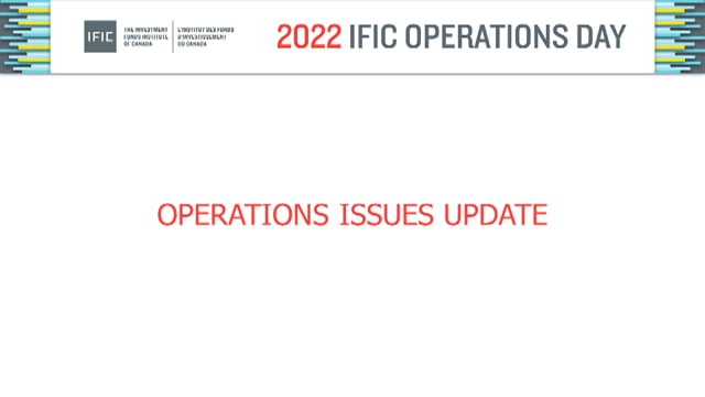 2022 Operations Day - Operations Issues Update (June 7, 2022)