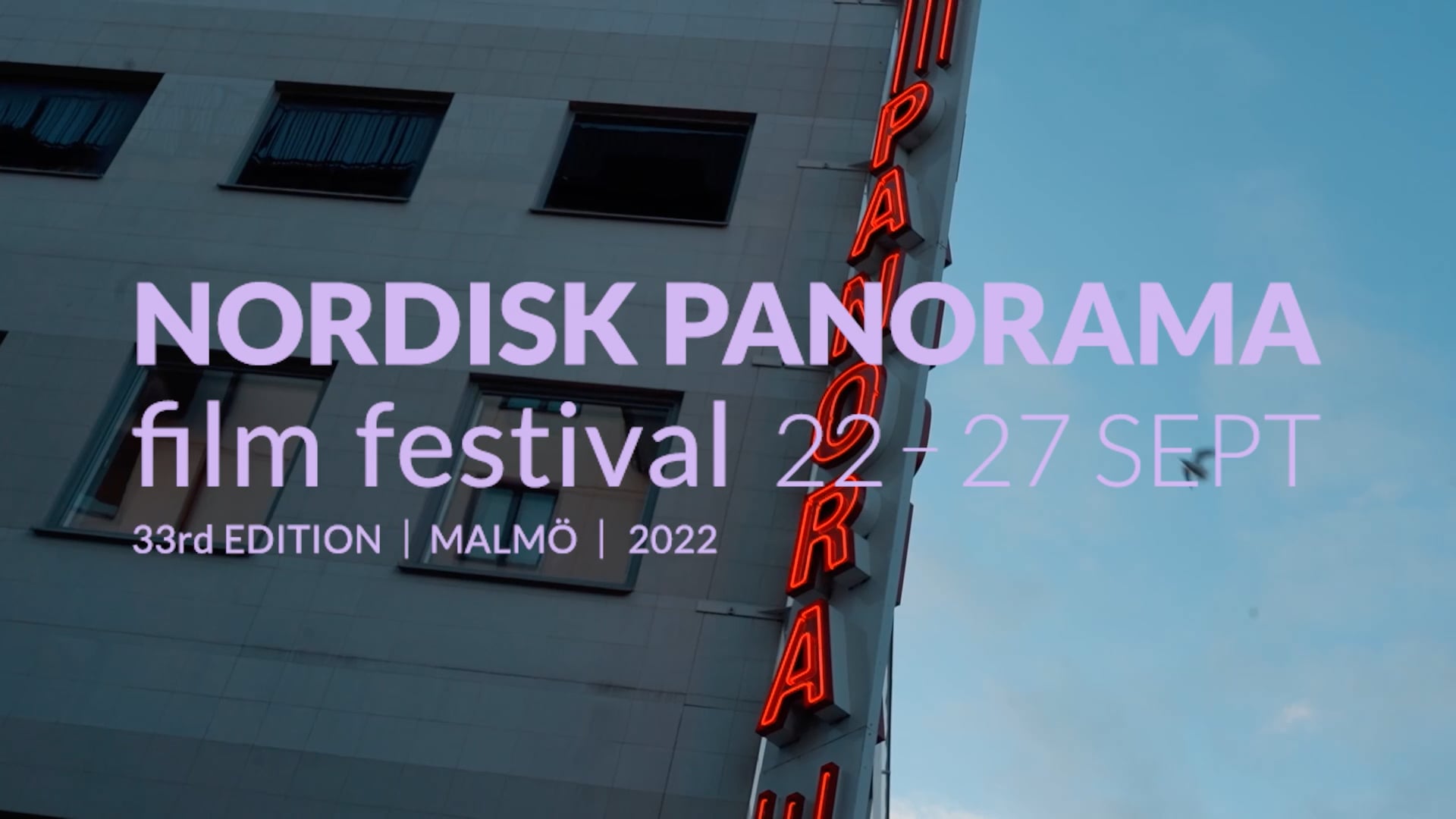 Nordisk Panorama Film Festival 2022 on Vimeo