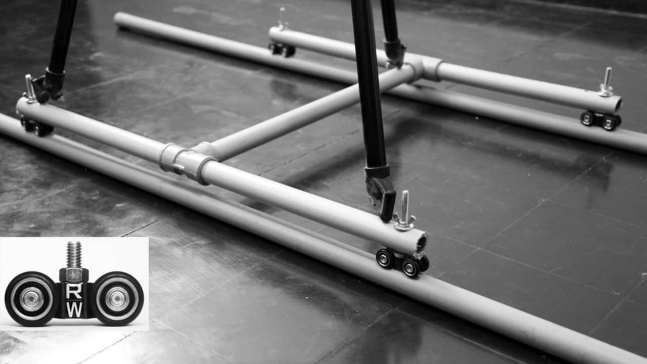 DIY Camera Dolly using RigWheels and 15 in parts on Vimeo
