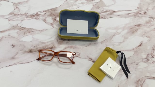 Gucci GG0094O 002 Eyeglasses Women display picture 1