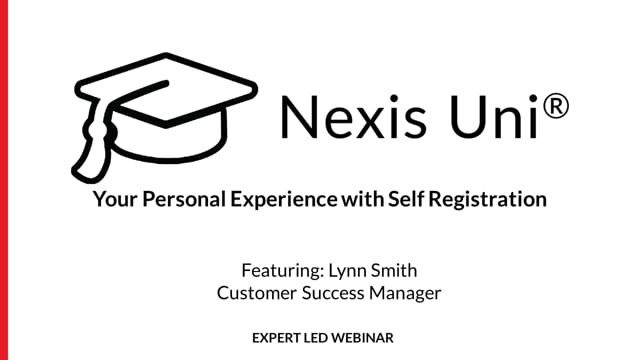 Nexis Uni-Your Personal Experience with Self-Registration (30 Minutes)-20220512 ES UNI WB LNU