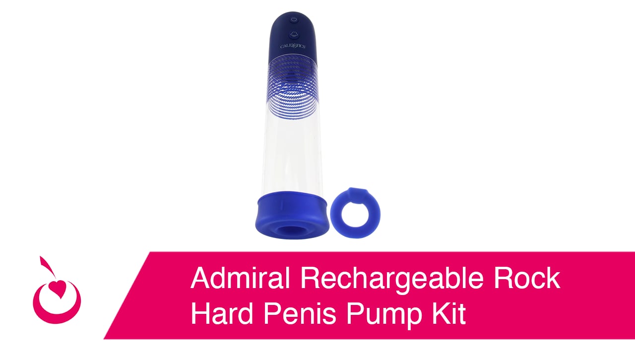 Admiral Rechargeable Rock Hard Penis Pump Kit