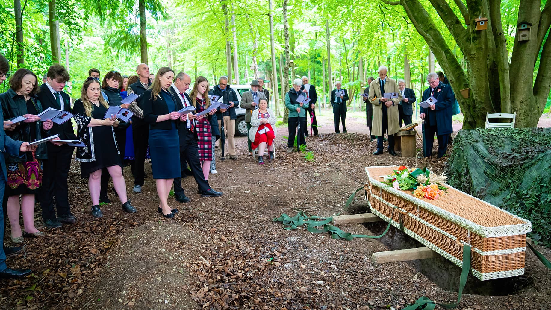 Michael Gillespie Natural Burial at South Downs Natural Burial Site
