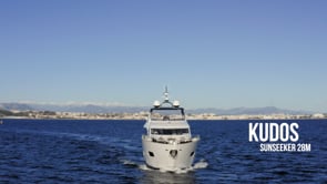 M/Y KUDOS | Yacht Drone Video - 2014 Sunseeker 28m