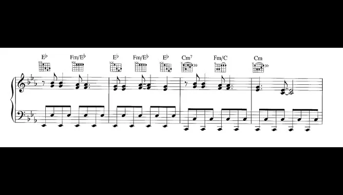 Cerf Volant - by Bruno Coulais from the movie Les Choristes Piano Solo with  sheet music (partition).mp4 on Vimeo