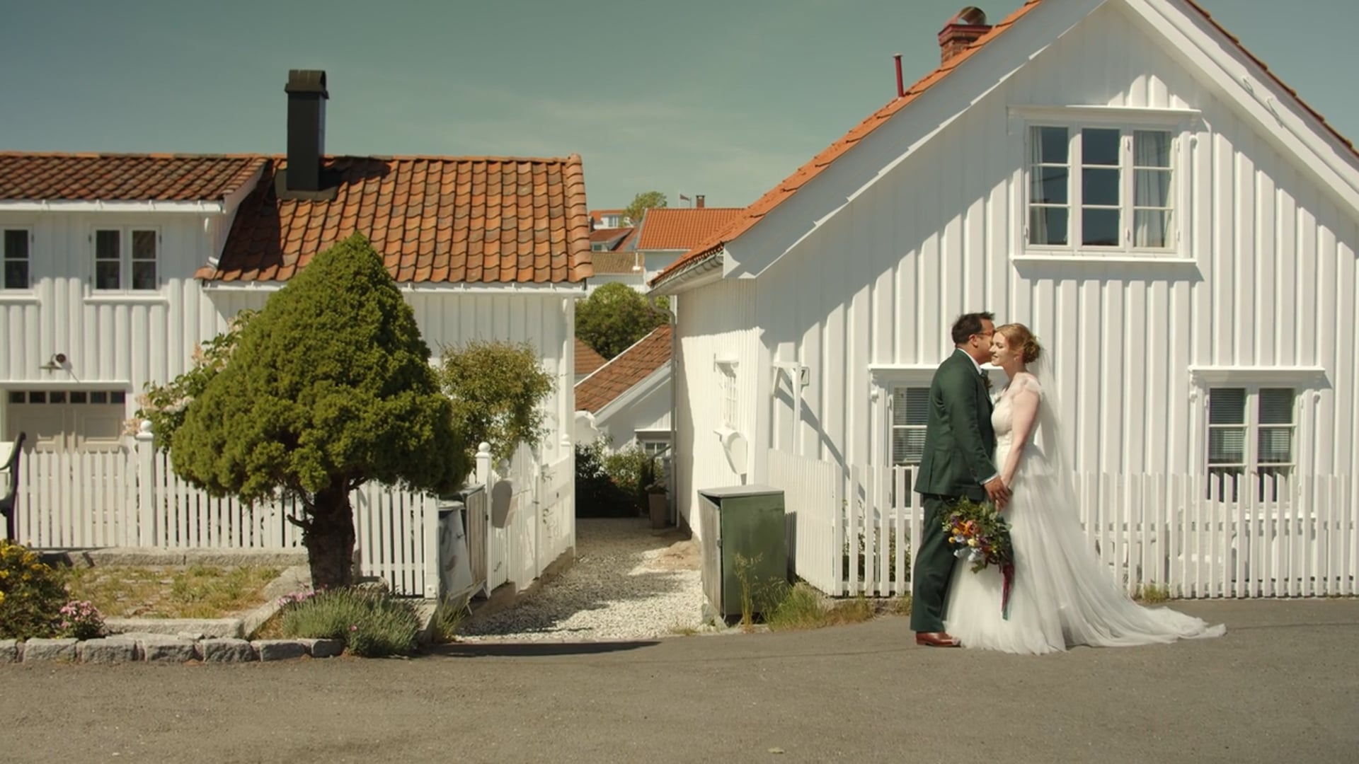 Kjersti & Alexander giftet seg i Risør