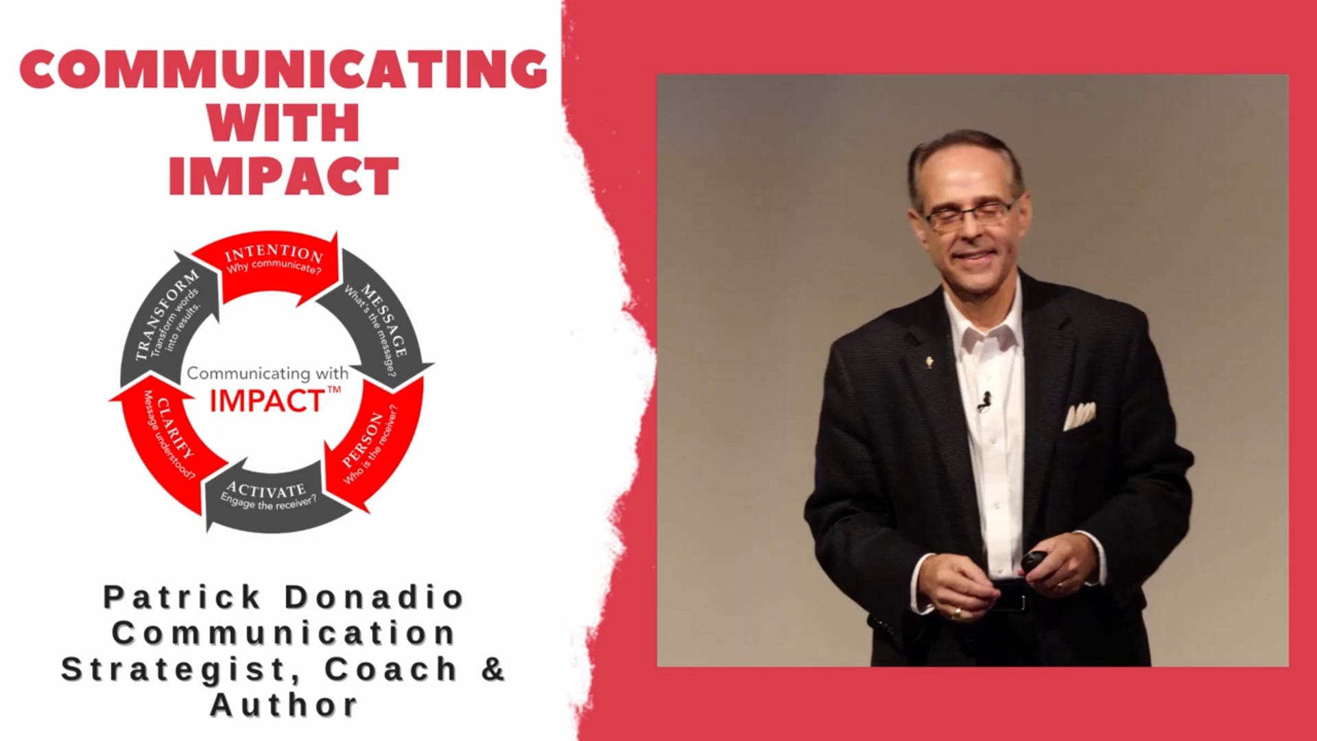 Promotional video thumbnail 1 for Communiating with IMPACT