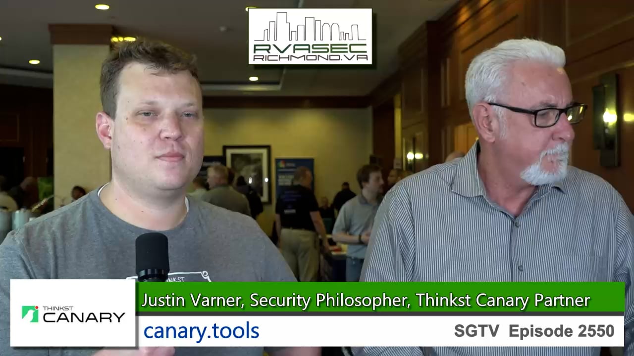 Episode 2550 canary.tools with Justin Varner, Security Philosopher