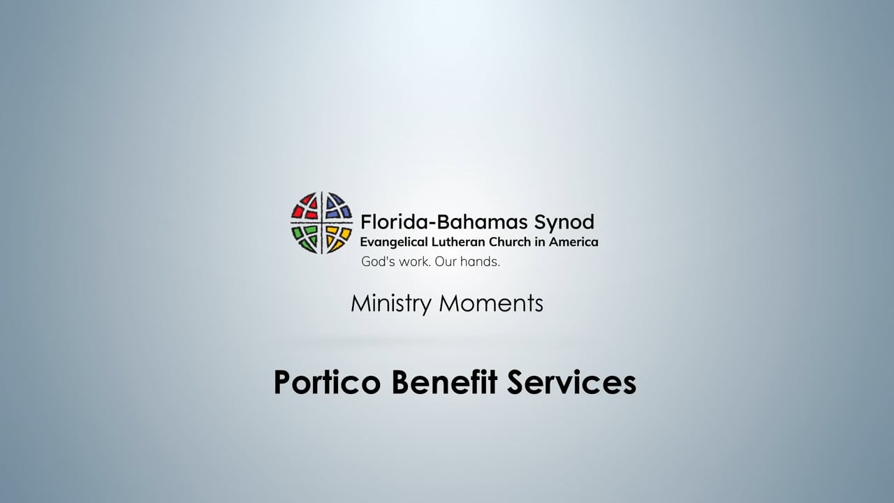 Ministry Moments Portico Benefit Services on Vimeo