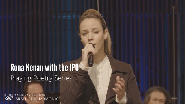 Rona Kenan Israel Philharmonic (Playing Poetry Series)