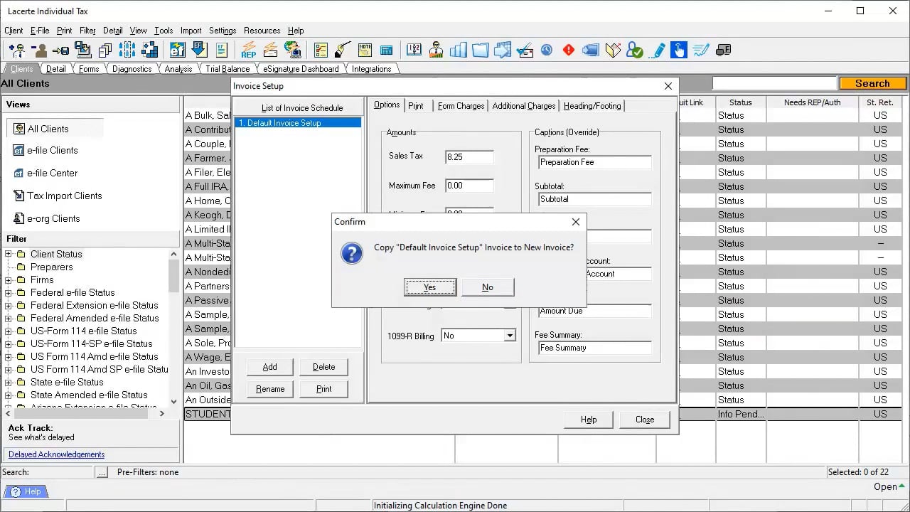 Intuit Lacerte Training - Intuit - Lacerte - Client Invoice on Vimeo