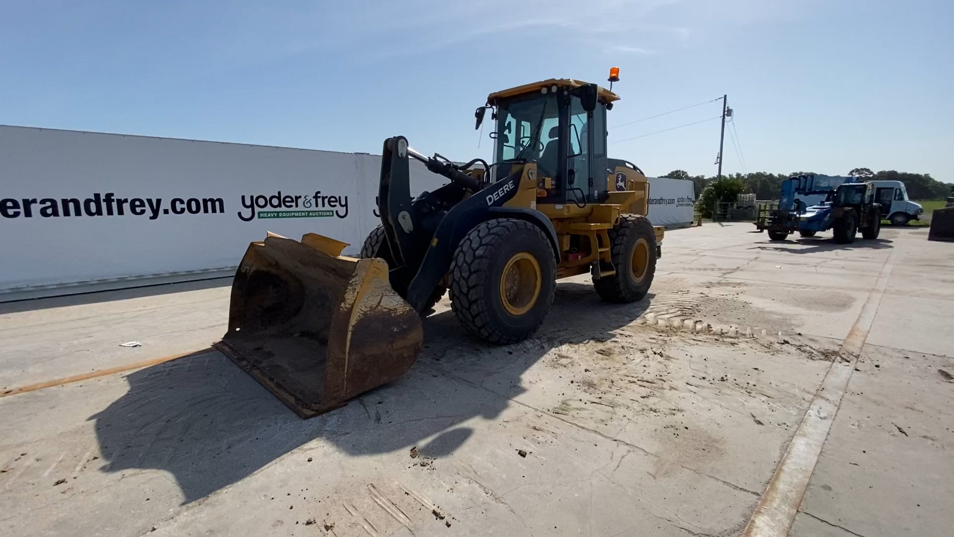 Yoder & Frey - John Deere 524L Wheeled Loader - Y&F - Florida - Aug 22 ...