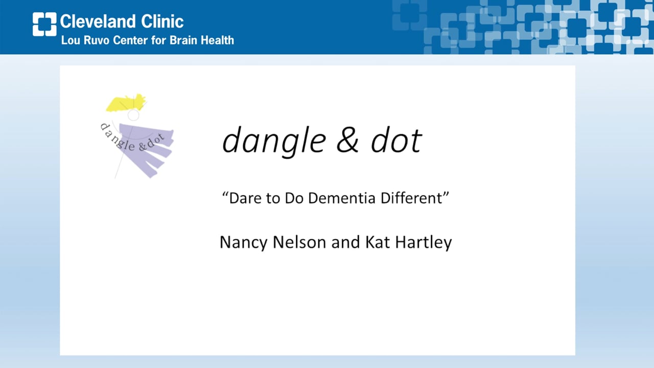 Meet Dangle and Dot- Dare to do Dementia Different