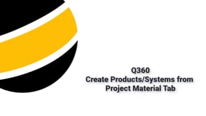 Create Product/System from a Project