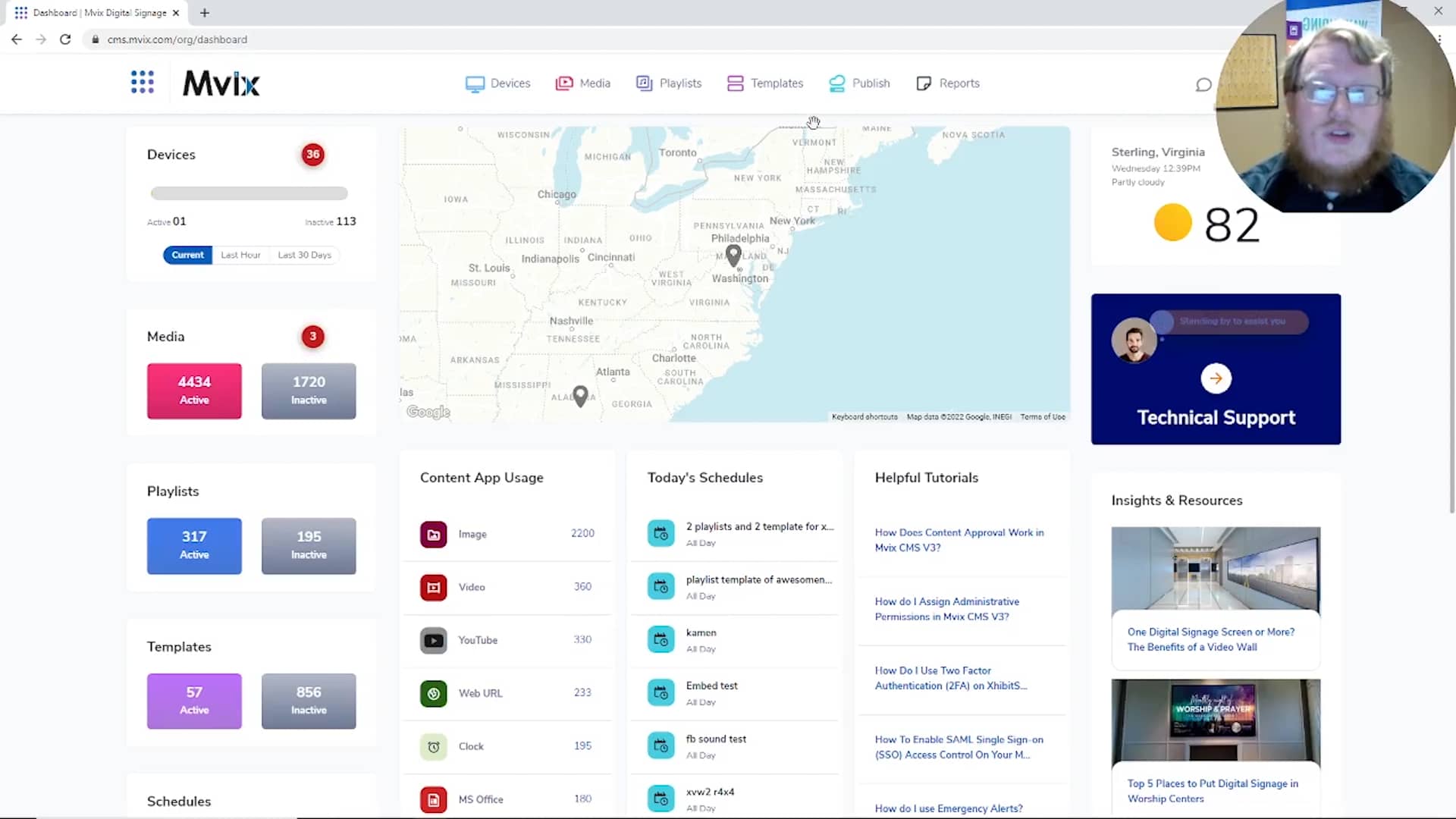 How to use Mvix Digital Signage CMS on Vimeo