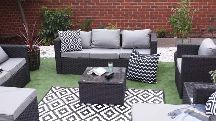 10 seater best sale rattan garden furniture