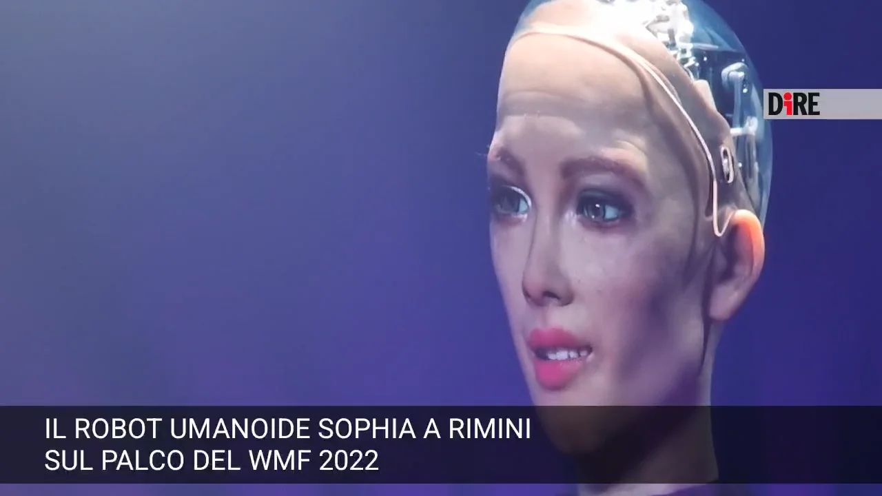 VIDEO  Il Web Marketing Festival accoglie Sophia, il robot umanoide più  avanzato al mondo 