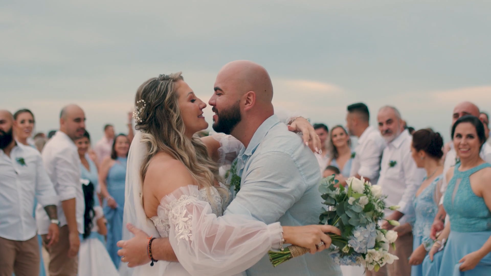 Casamento Jéssica e Anderson - Praia da Gamboa - Garopaba - SC