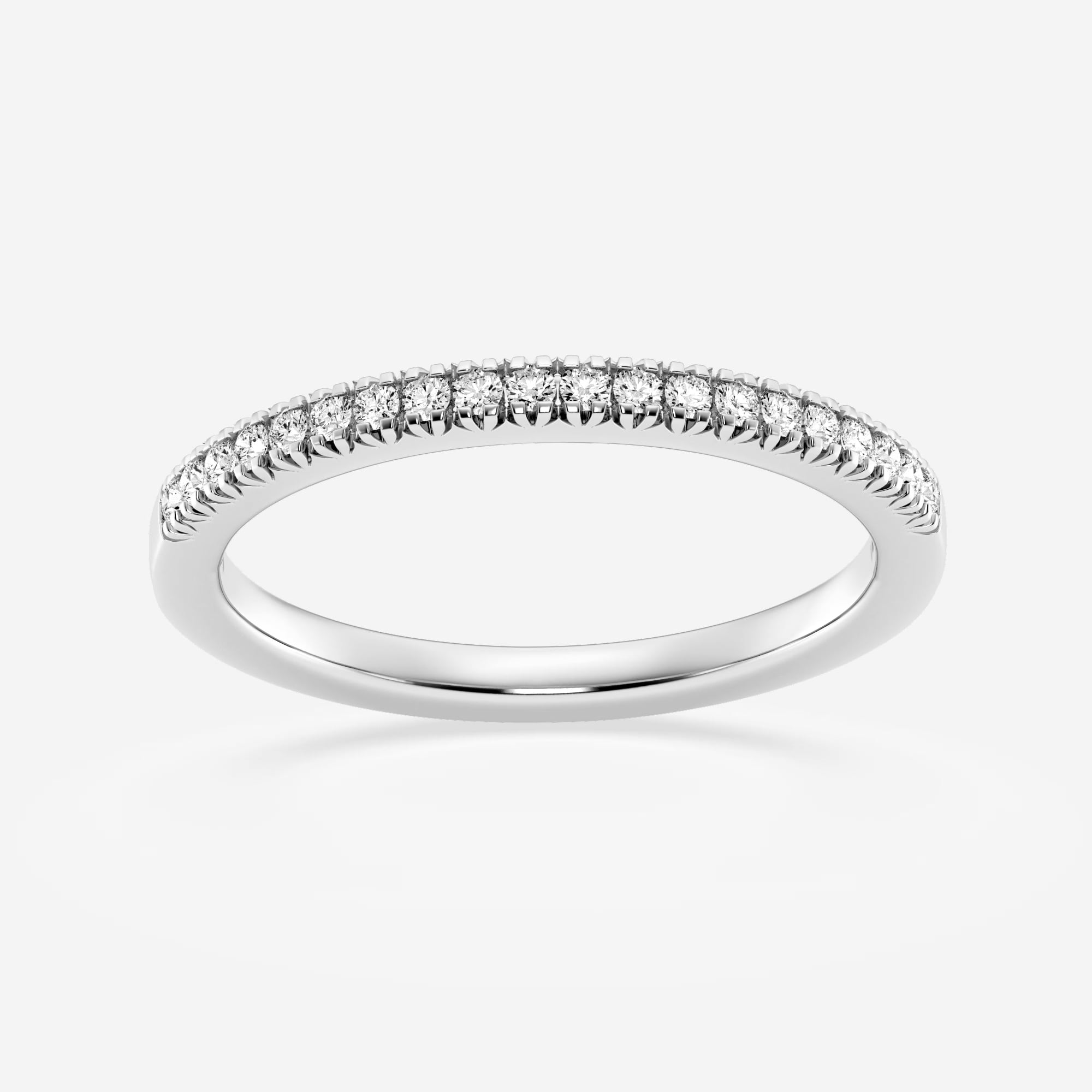 product video for 1/8 ctw Round Lab Grown Diamond Micro Pave Wedding Band