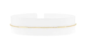 Italian 14kt Yellow Gold Station Bar Anklet