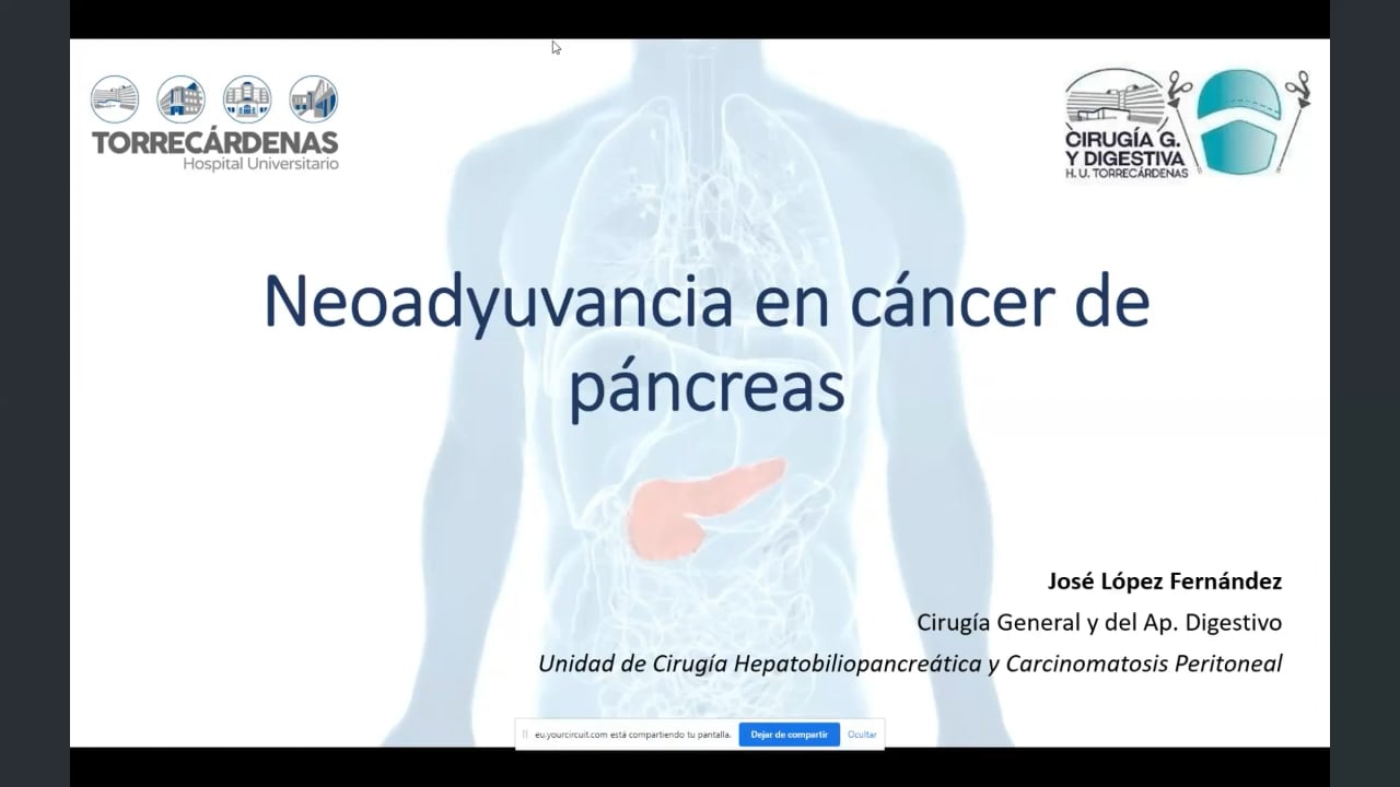Neoadyuvancia en cáncer de Páncreas on Vimeo