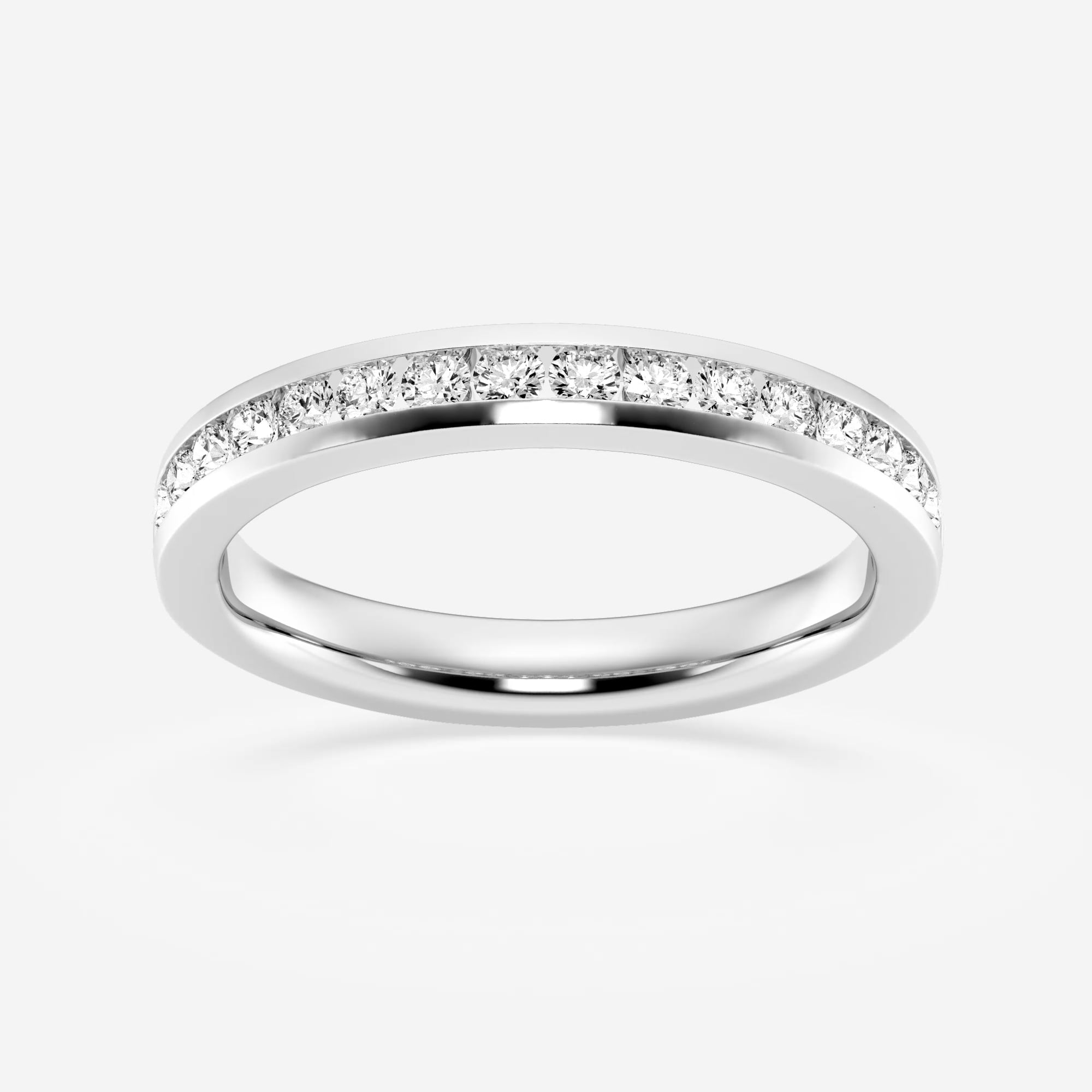 product video for 1/3 ctw Round Lab Grown Diamond Channel Wedding Band