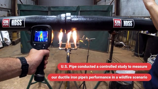 U.S. Pipe Fire Resistant Ductile Iron Pipe