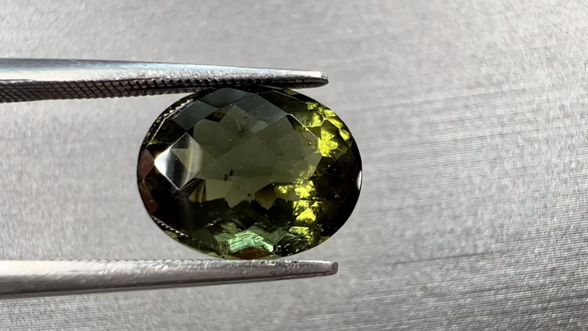 Loose 2.39 Carat Moldavite Gemstone For Sale | Burton's Loose 2.39 Carat Moldavite Gemstone For Sale | Burton's