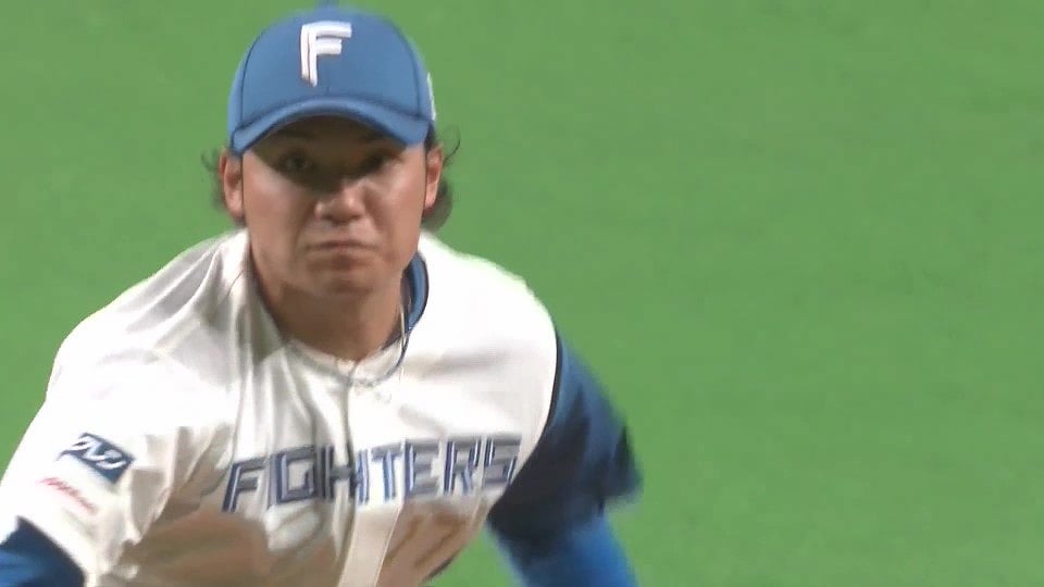 【6回表】多彩な変化球で奪三振!! ファイターズ・伊藤大海 ピンチを抑え6回3失点の粘投!! 2022年6月18日 北海道日本ハムファイターズ 対 千葉ロッテマリーンズ
