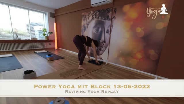 Power Yoga mit Block 13-06-2022