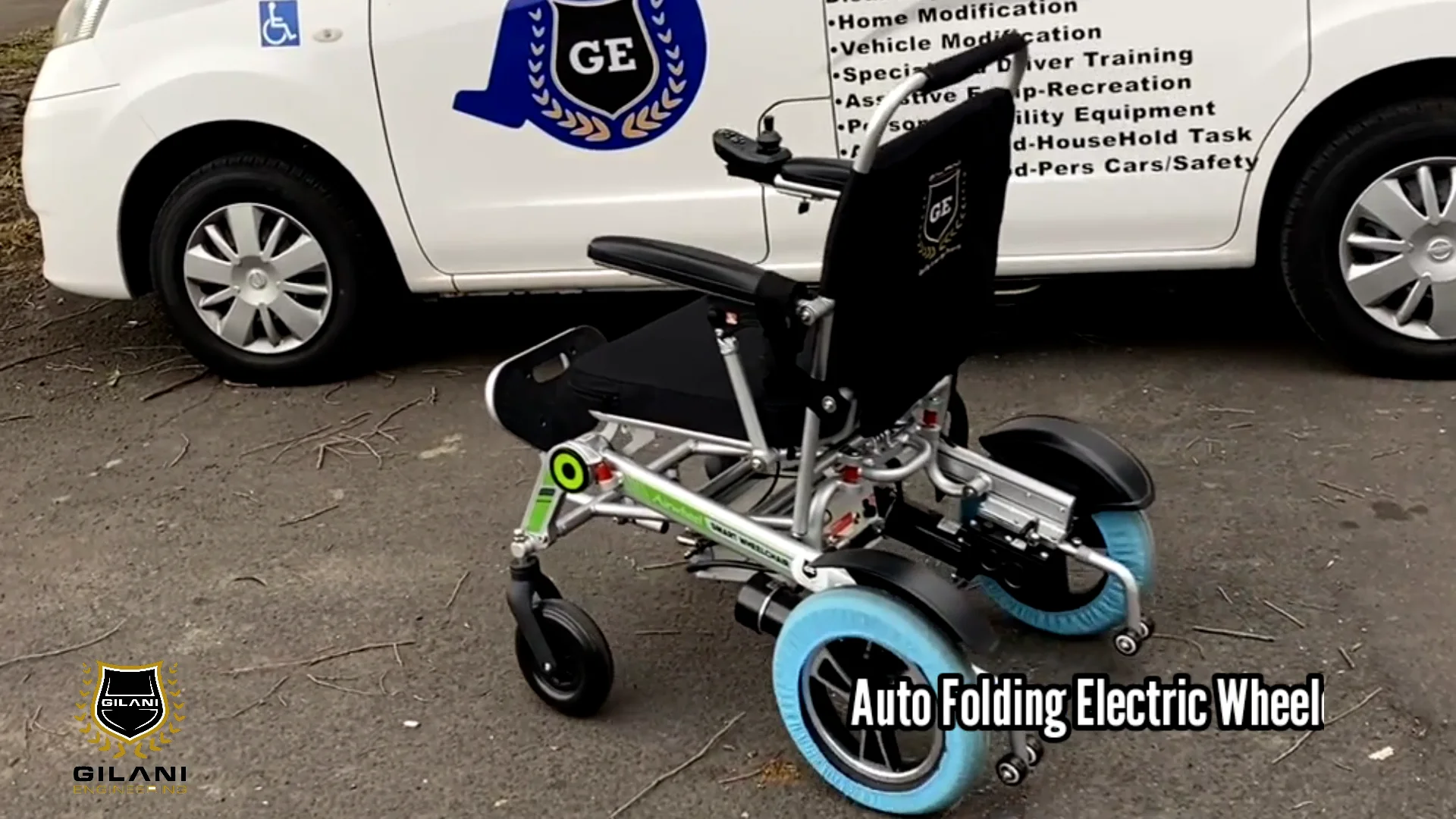 How to control your Airwheel electric wheelchair using your phone. on Vimeo
