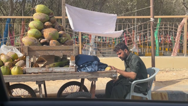 Coconut seller