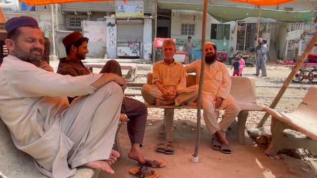 Group of men talking 2
