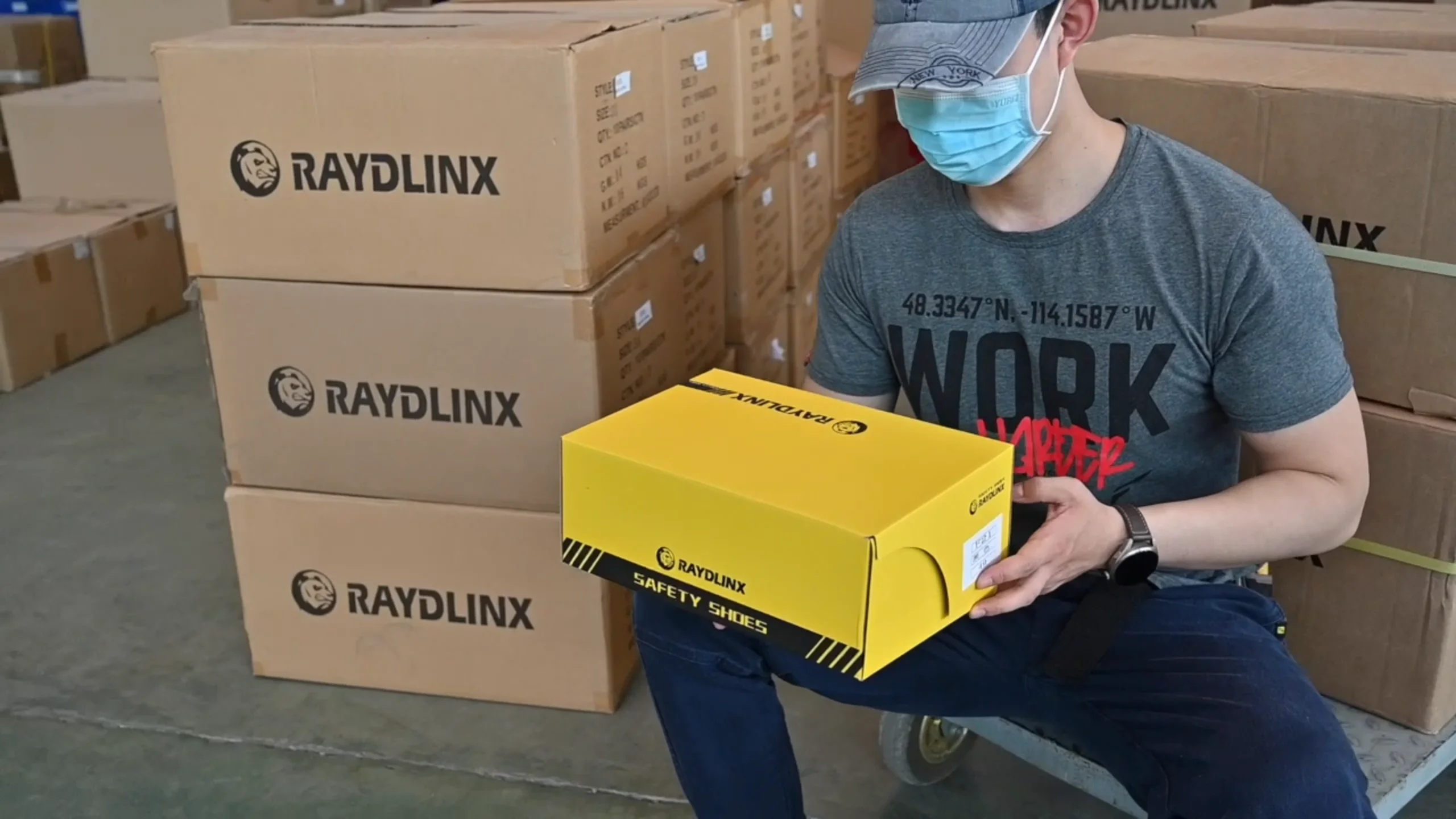 Raydlinx® F25 Steel Toe Sneakers Comfy Safety Tennis Shoes Raydlinx® F25 Steel Toe Sneakers Comfy Safety Tennis Shoes