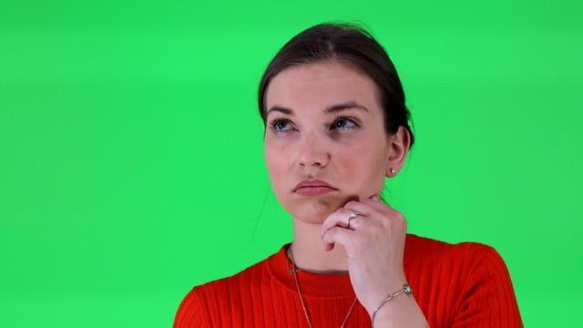 Woman thinking