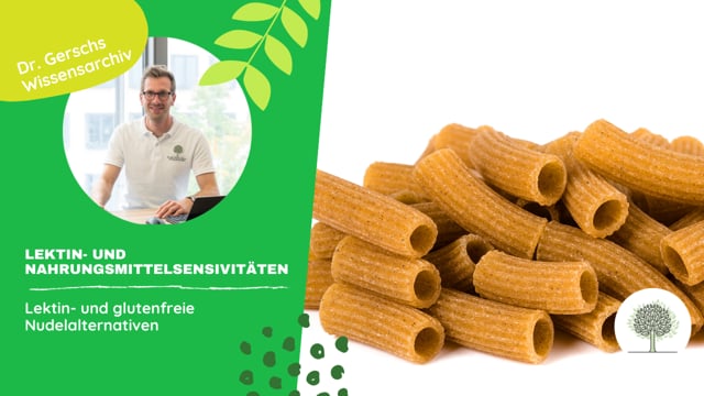 Lektin- und glutenfreie Nudelalternativen