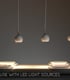 Video Favori Modern Bar Pendant Light - 4xGU10 - White