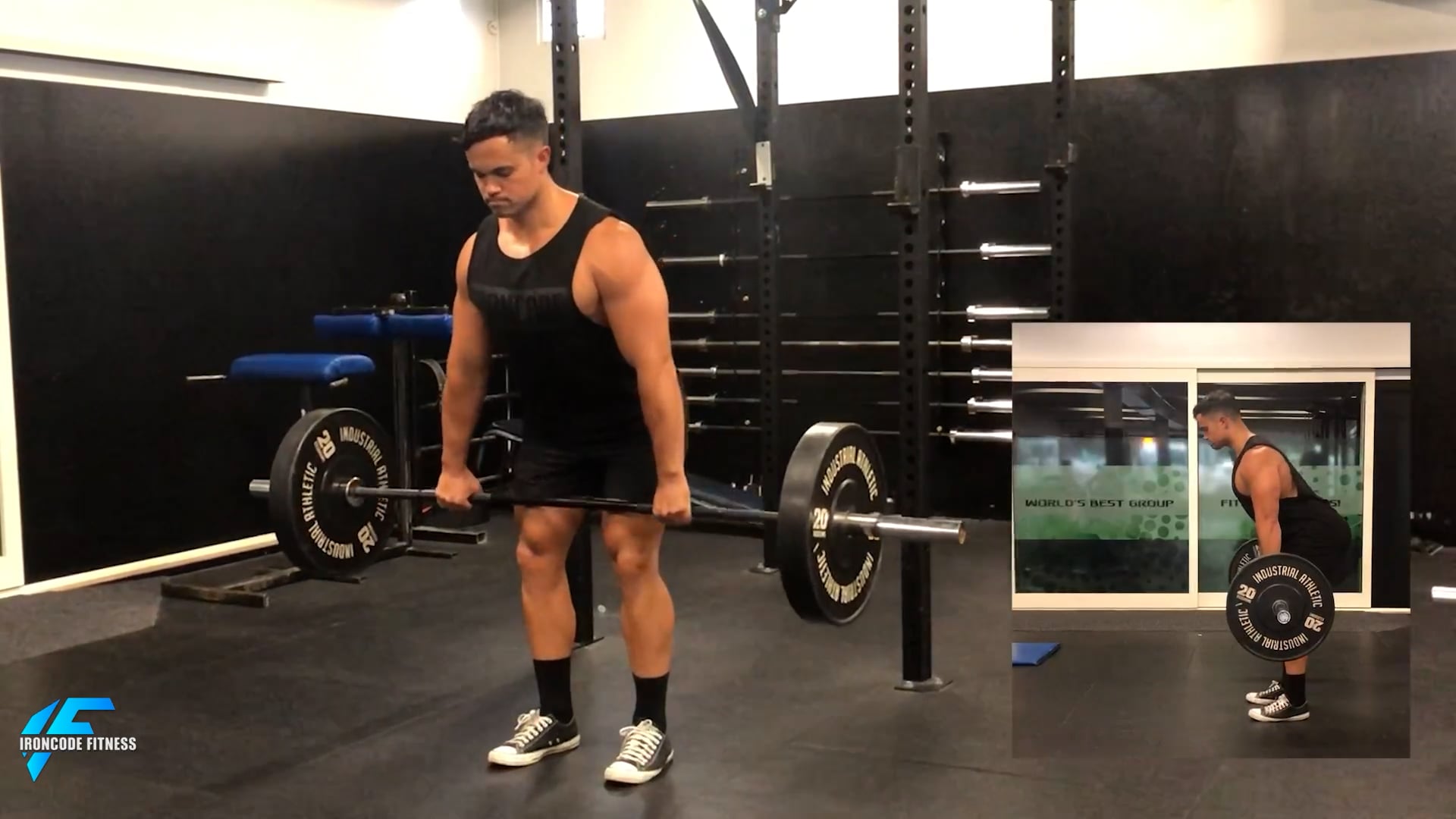 Barbell Row (overhand) on Vimeo