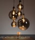 Video Julius Vintage Cluster Pendant Light - 5xE27 - Smoke Grey