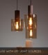 Video Toledo Vintage Cluster Pendant Light - 3xE27 - Amber
