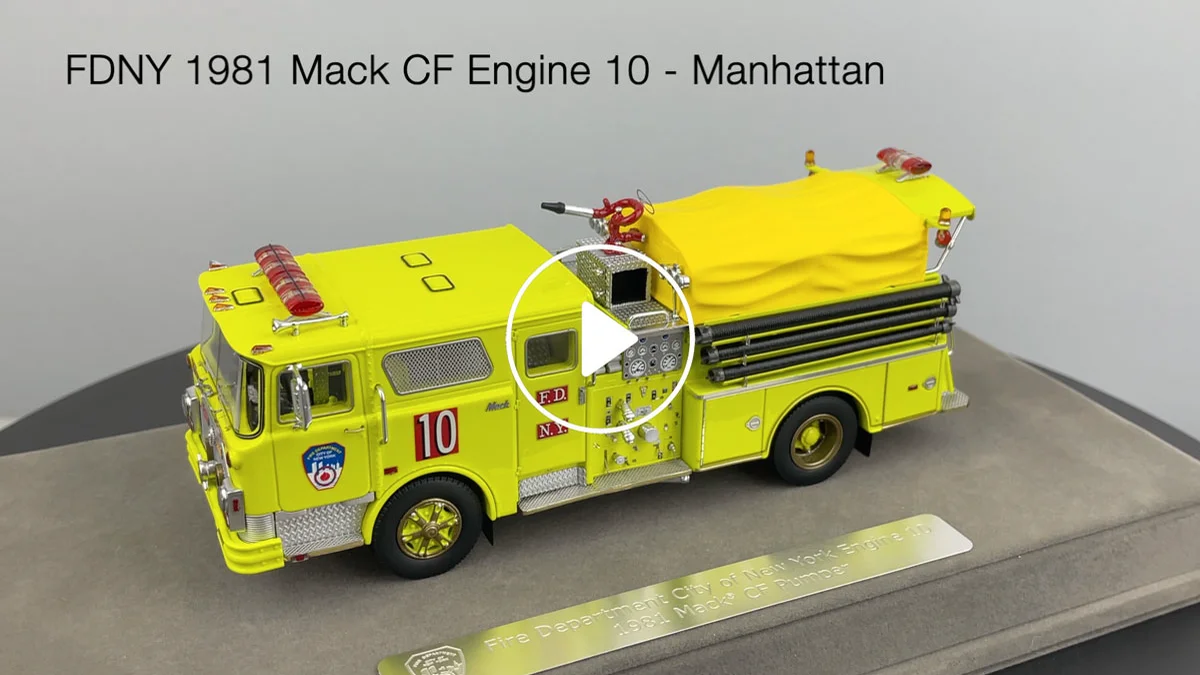 Fire Replicas FDNY 1981 Mack® CF Pumper - Engine 10 - Manhattan