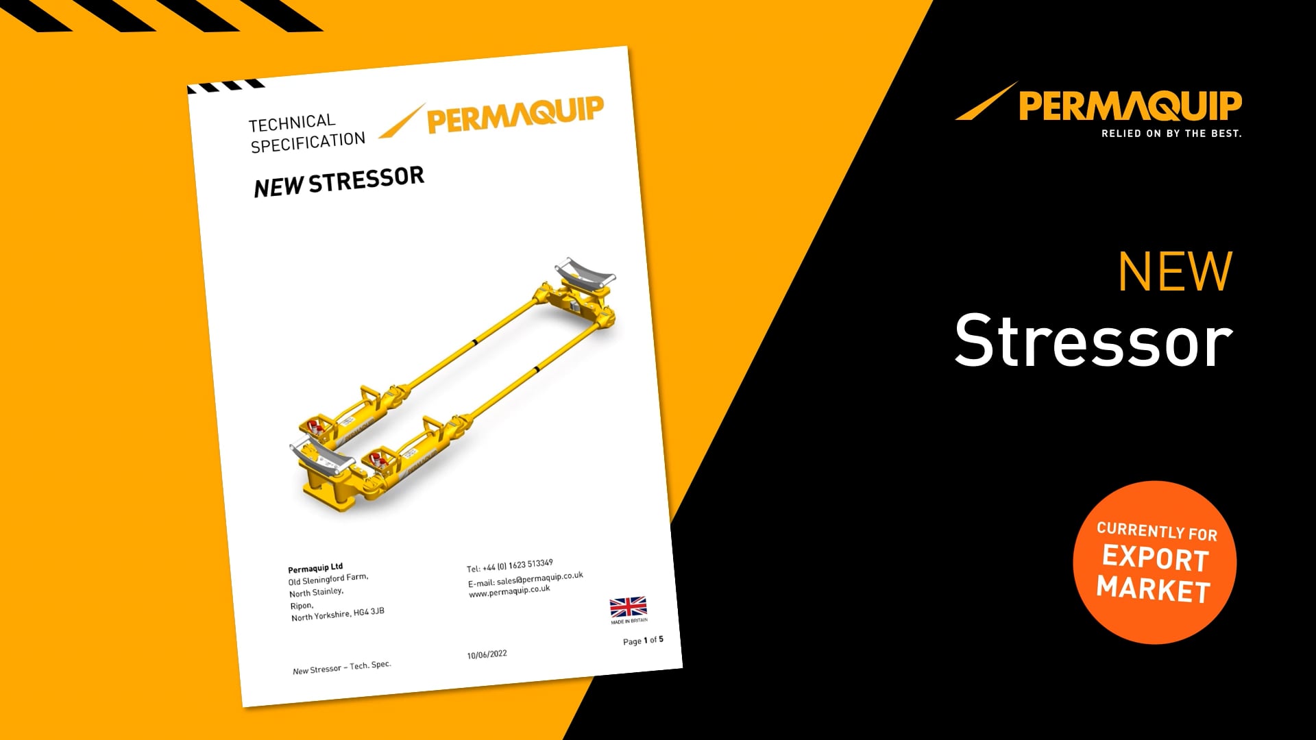 Introducing the NEW Permaquip Stressor