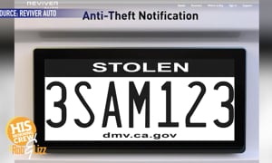 Digital License Plate