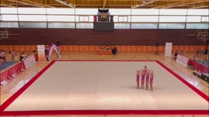 El benjamí de rítmica queda segon a Amposta i el patinatge i la natació s'exhibeixen