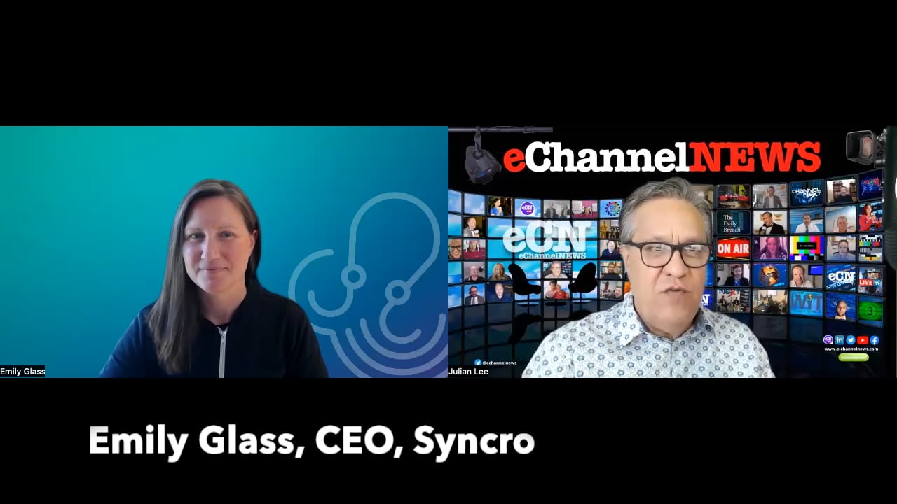 Julian Lee Discusses with Syncro's Emily Glass