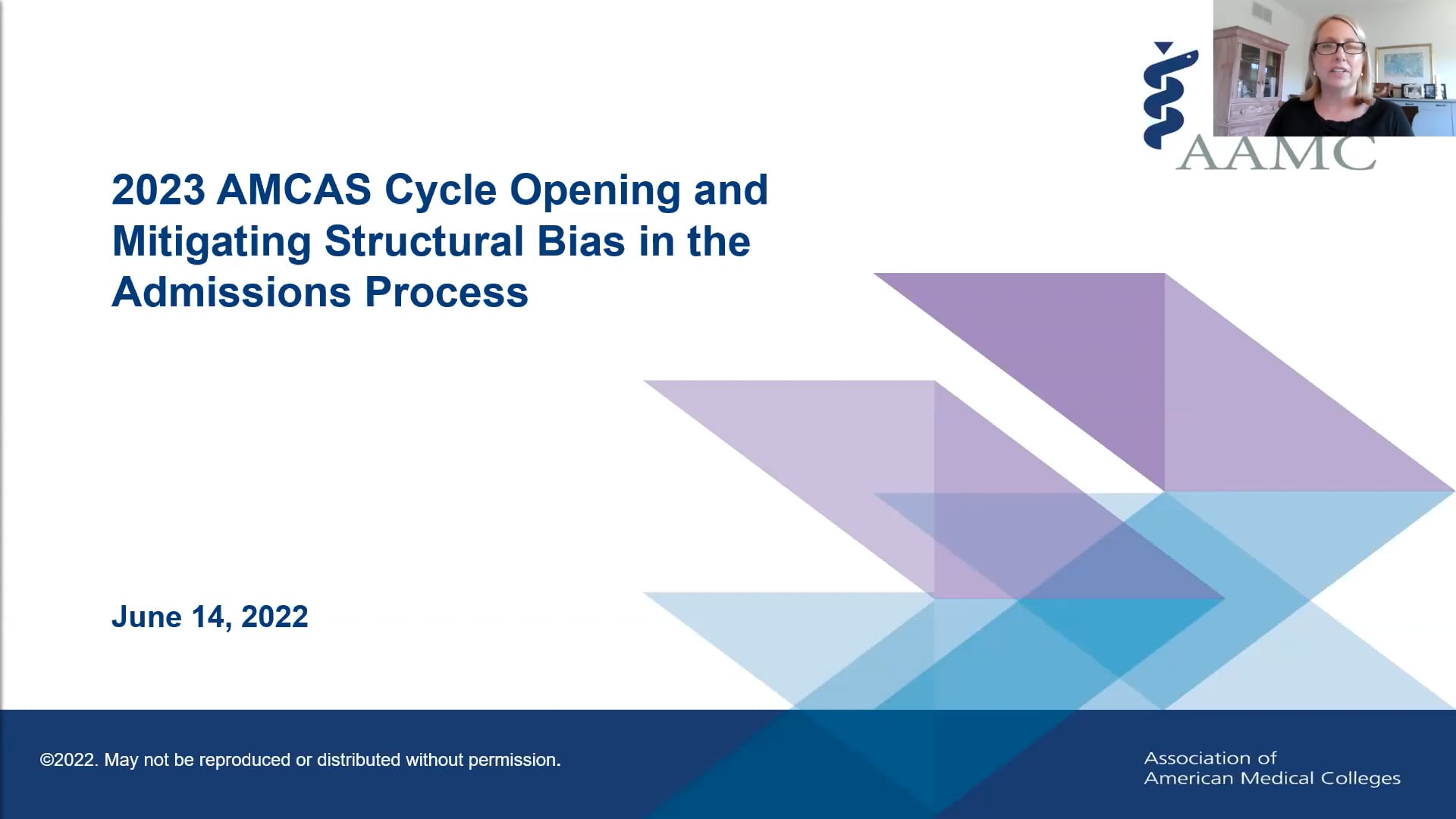 2023 AMCAS Cycle Opening and Mitigating Structural Bias in the