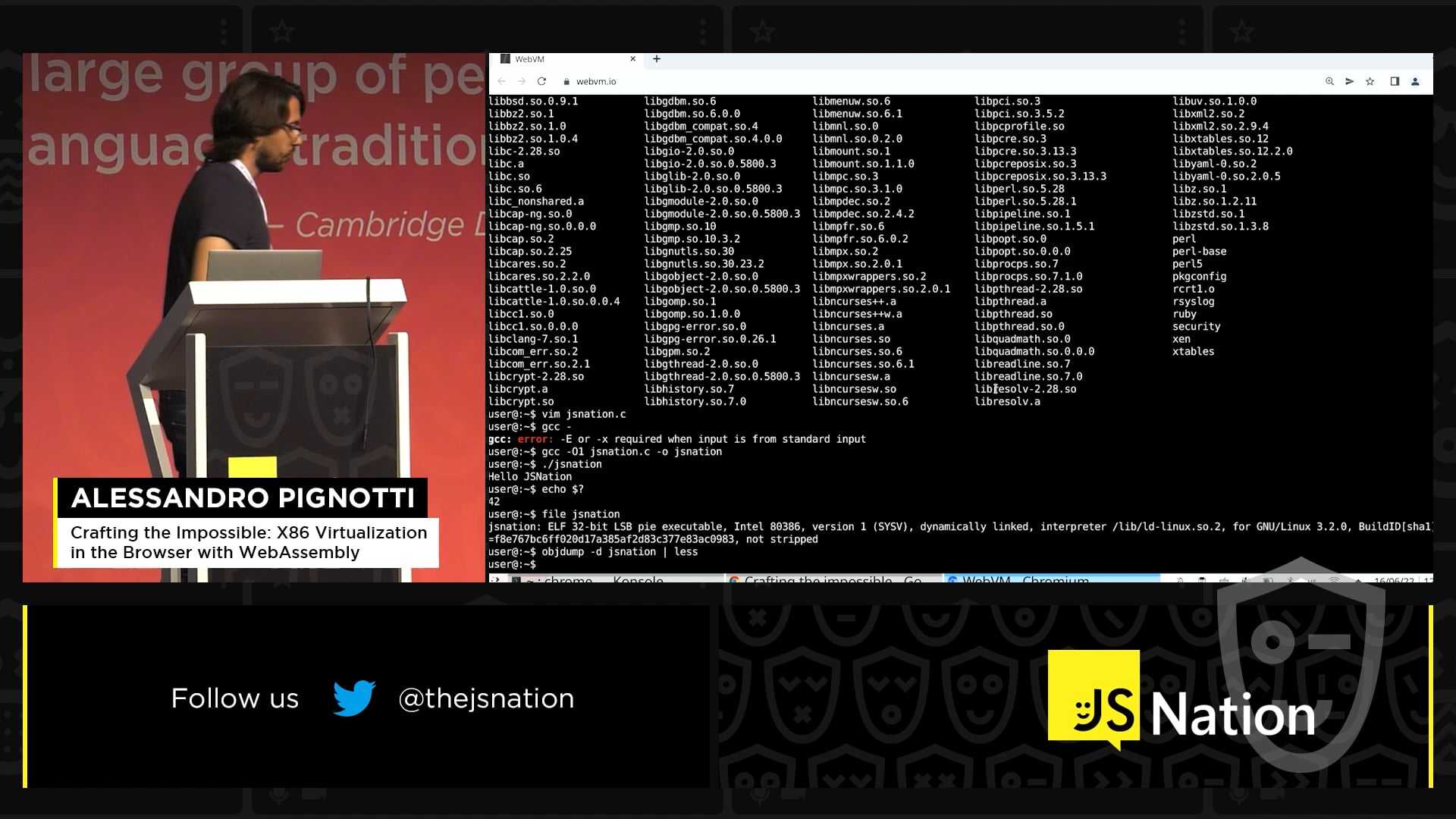 American Browser Xx Video - Crafting the Impossible: X86 Virtualization in the Browser with WebAssembly  by Alessandro Pignotti - GitNation